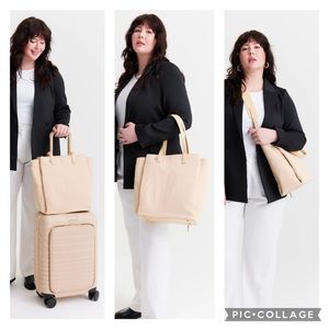 BEIS The Commuter Tote in Beige SOLD OUT & OPEN TO OFFERS